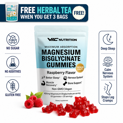 VIC Nutrition Magnesium Bisglycinate Gummies