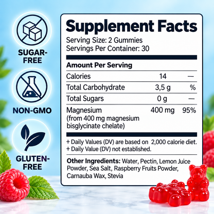 VIC Nutrition Magnesium Bisglycinate Gummies