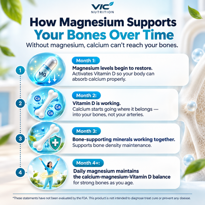 VIC Nutrition Magnesium Bisglycinate Gummies